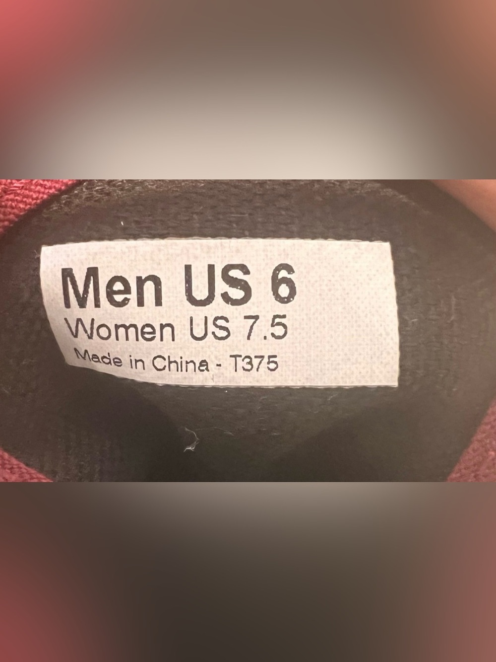 Vans Unisex Lo Pro In Oxblood Sneakers Men’s Size 6 Women’s Size 7.5. - Picture 6 of 7